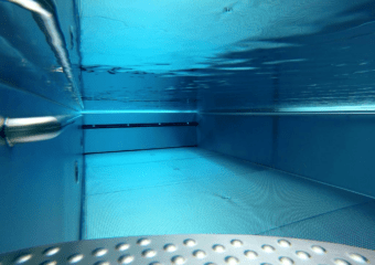 Unter Wasser Edelstahlpool